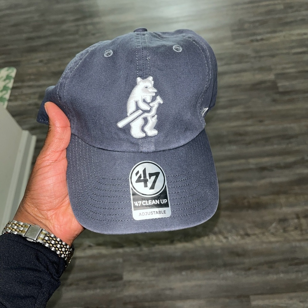 '47 Navy Cap with White Bear Logo